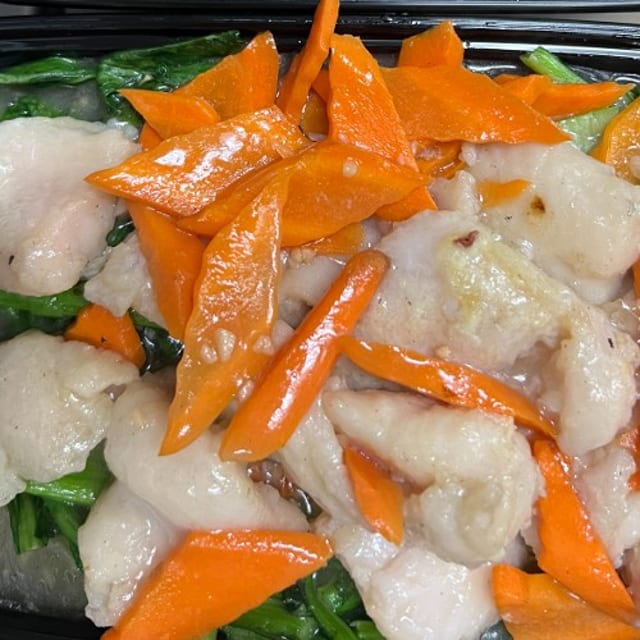 Fish & Fresh Vegetables 時菜斑球.